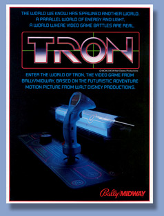 Tron Arcade Flyer